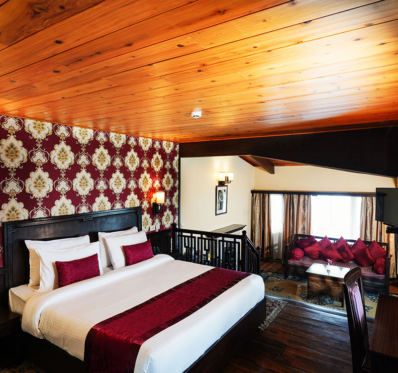 hotel room in Gangtok Sikkim, 5 star hotel in Gangtok Sikkim, heritage superior deluxe room